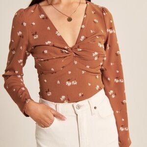 Abercombie Floral Women's Top